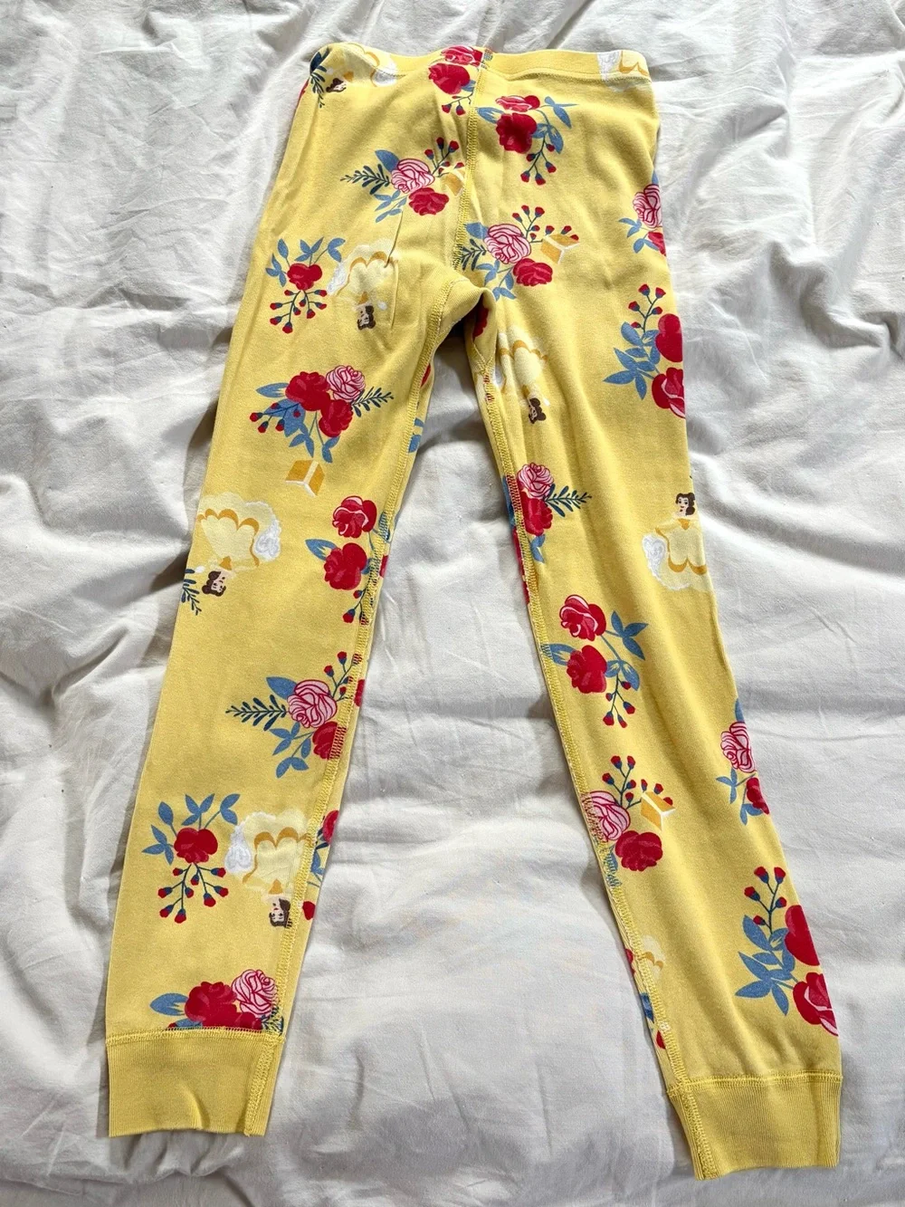 Hanna Anderson HannaJams Disney Belle Beauty & The Beast Pajama Set size 8 - Picture 8 of 8